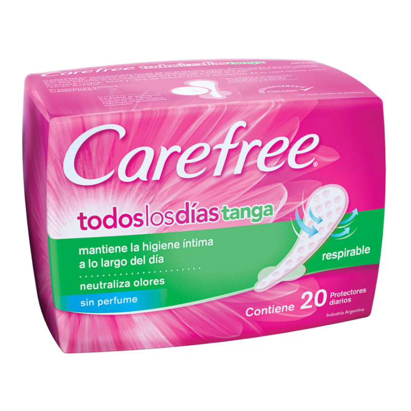 CAREFREE PROTECTORES TANGA 20U