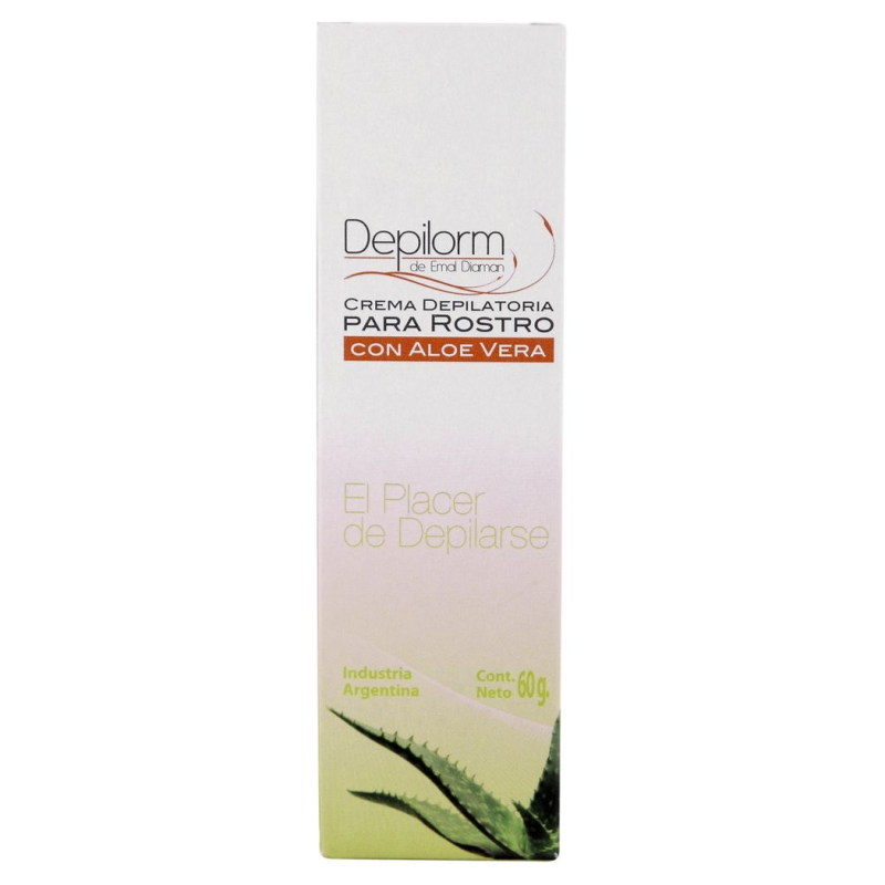 DEPILORM CERA DEPILATORIA ROSTRO 60G ALOE