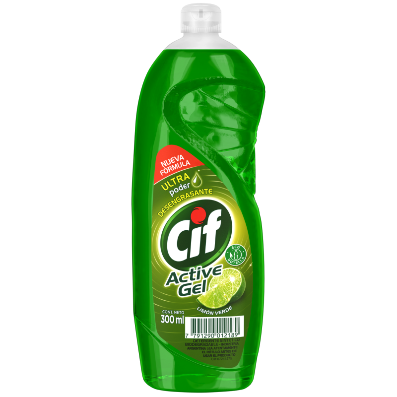 CIF DETERGENTE 300ML LIMON VERDE