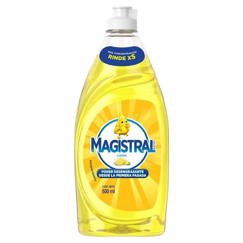 MAGISTRAL DETERGENTE 500ML LIMON