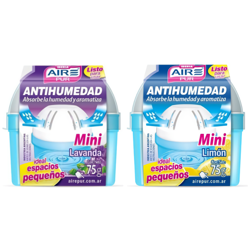 AIRE PUR ANTIHUMEDAD 75G DESCARTABLE