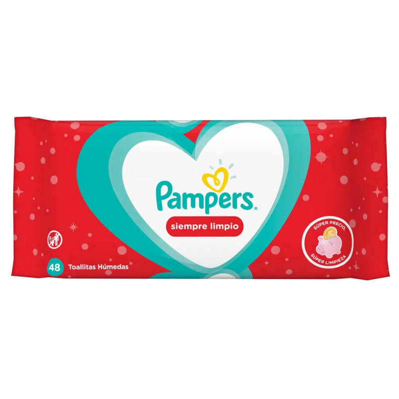 PAMPERS BEBE TOALLITAS 48U