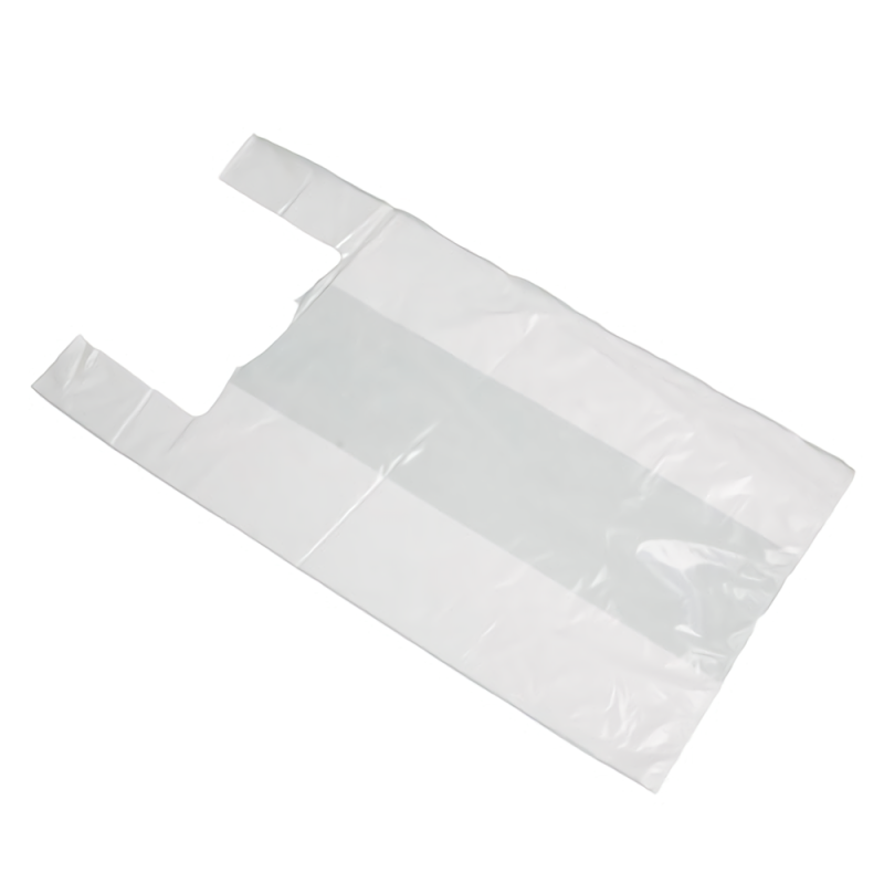 BOLSAS CAMISETA 30X40 BLANCA ECONOMICA