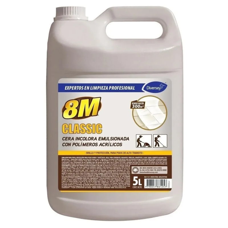 8M CERA CLASSIC 5L INCOLORA