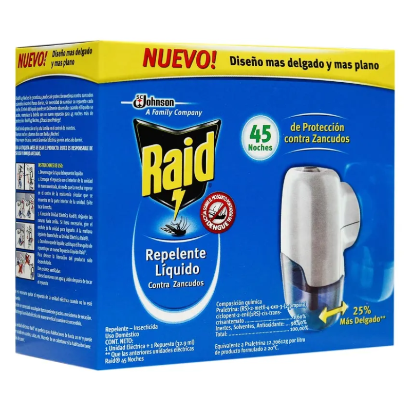 RAID APARATO LIQUIDO 45 NOCHES 220W