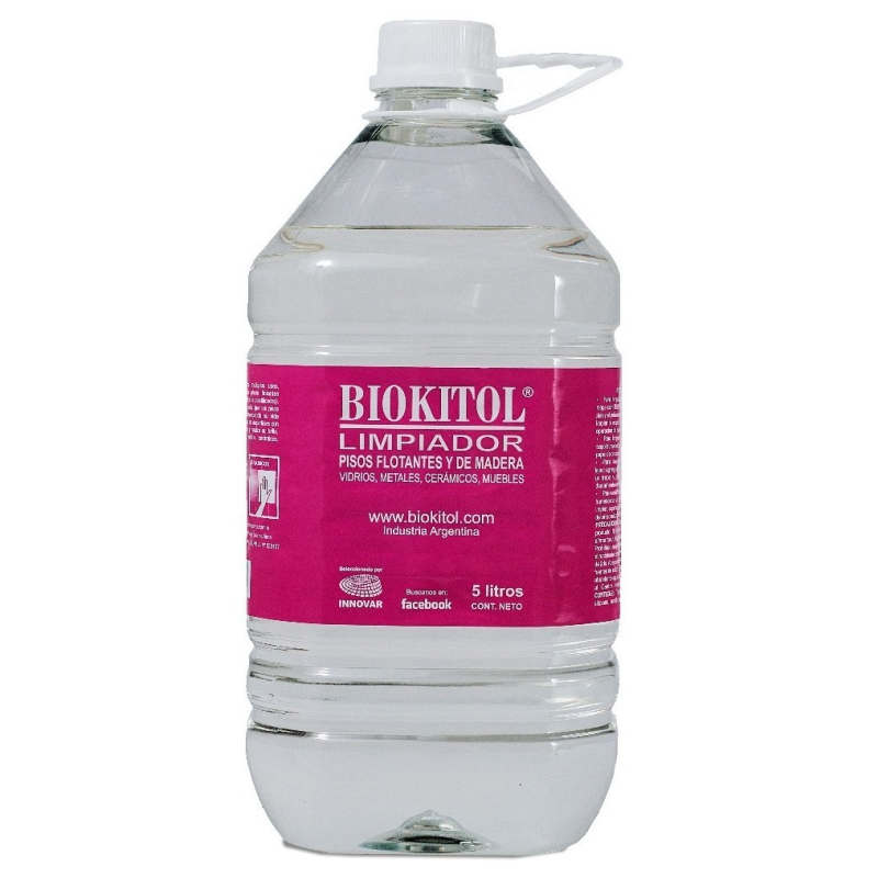 BIOKITOL LIMPIADOR PISOS FLOTANTES Y MADERA 5L