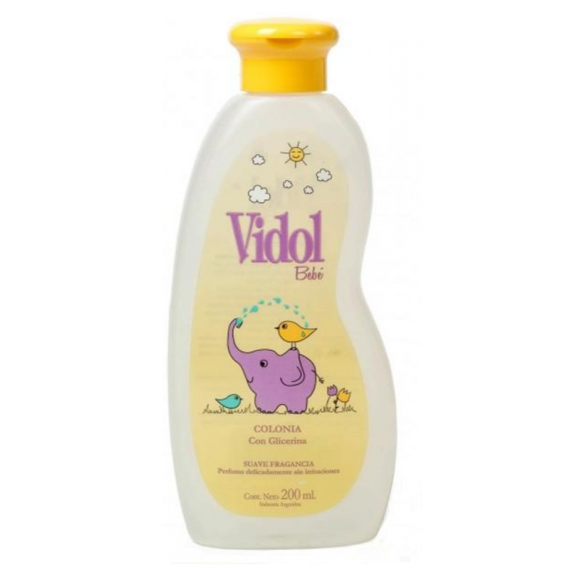 VIDOL BEBE COLONIA 200ML SUAVE