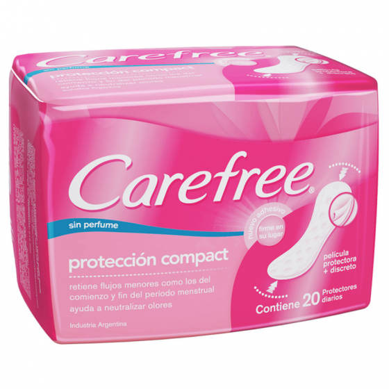 CAREFREE PROTECTORES COMPACT 20U