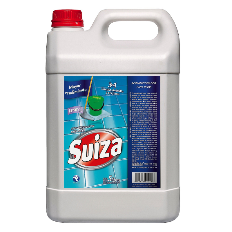 SUIZA ACONDICIONADOR 5L LAVANDA