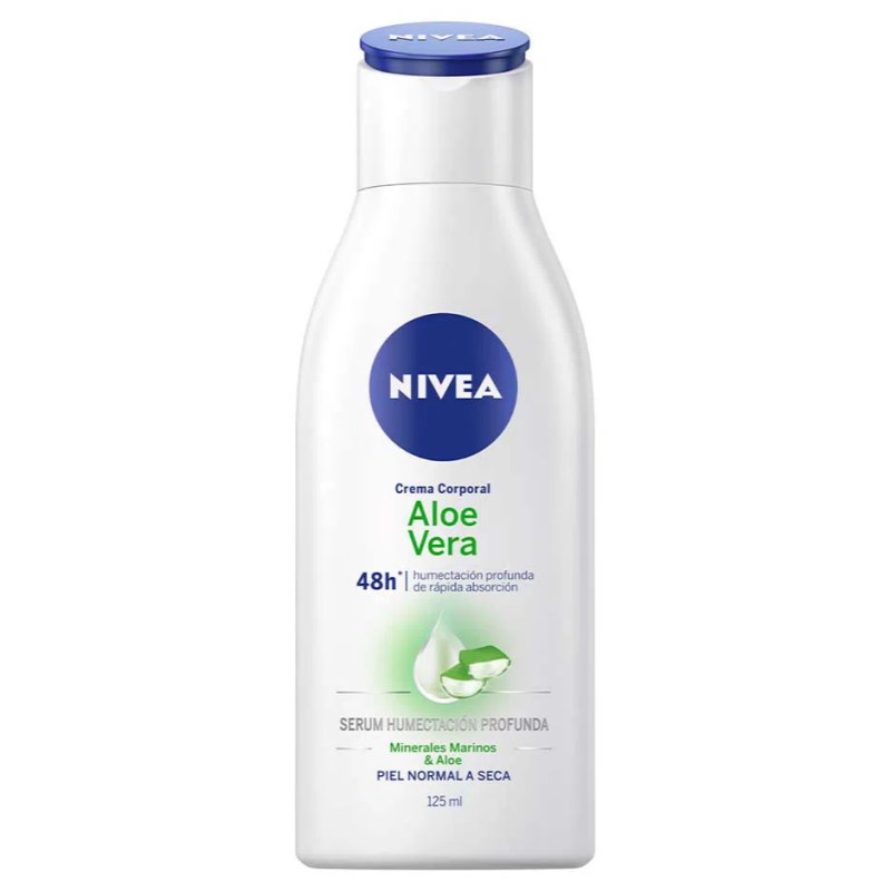 NIVEA BODY 125ML ALOE VERA