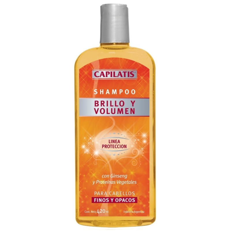 CAPILATIS SHAMPOO 420ML BRILLO Y VOLUMEN