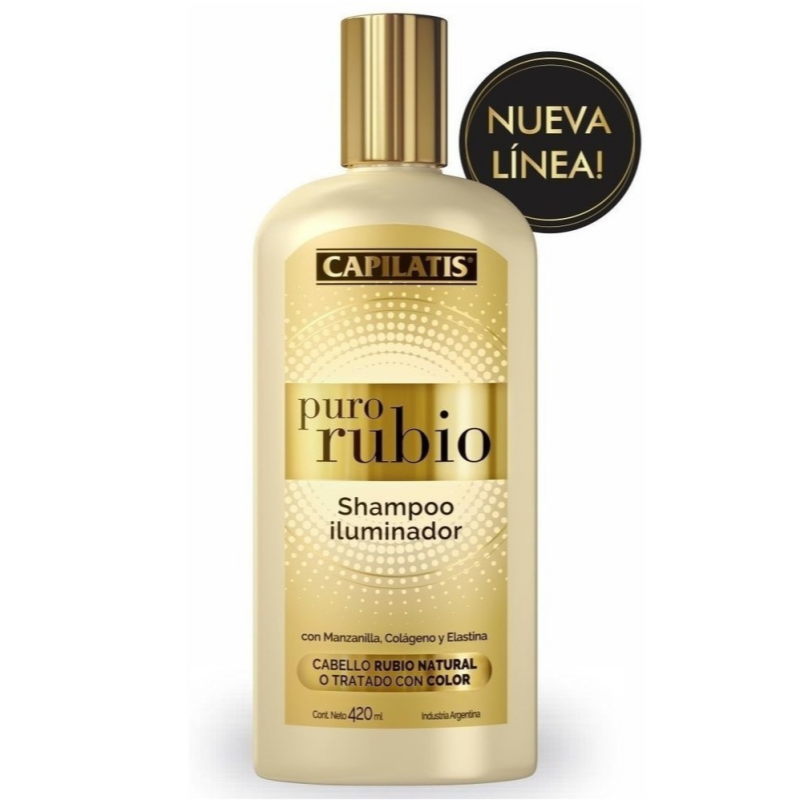 CAPILATIS SHAMPOO 420ML PURO RUBIO