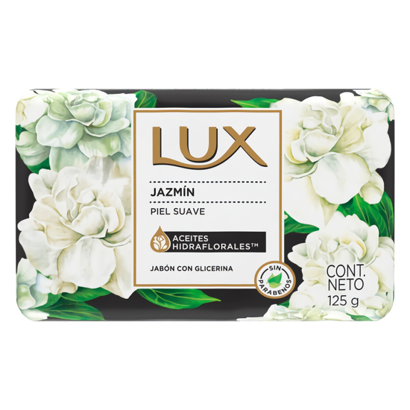 LUX JABON TOCADOR 125G JAZMIN