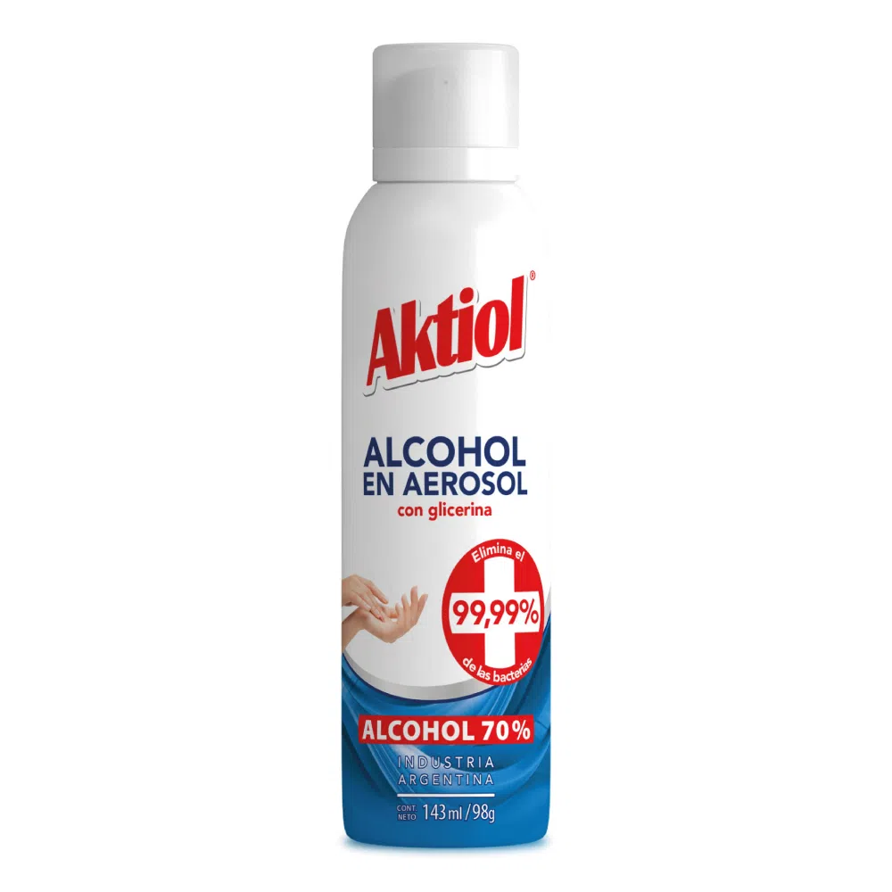 AKTIOL ALCOHOL AEROSOL 143ML