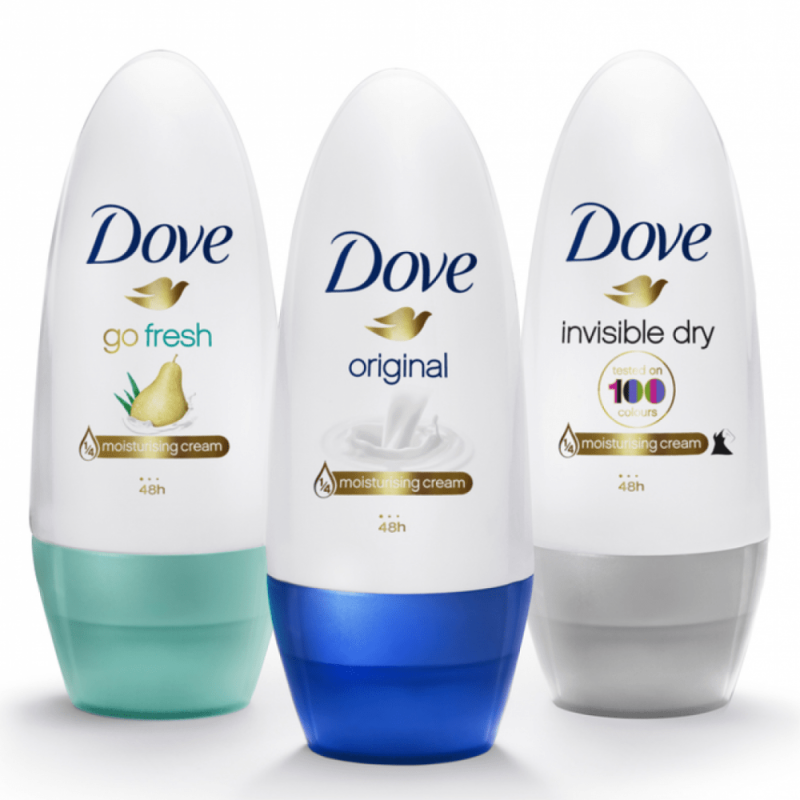 DOVE ANTITRANSPIRANTE ROLL ON 50ML