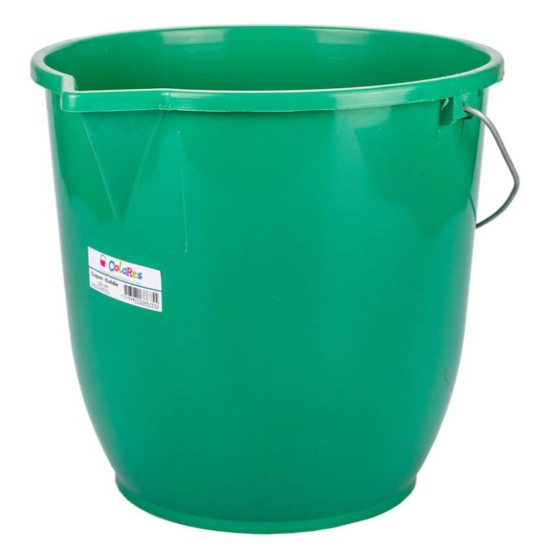 SINA BALDE 14L REFORZADO MANIJA METAL