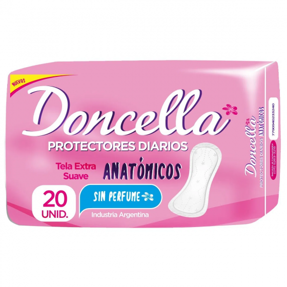 DONCELLA PROTECTORES 20U SIN PERFUME