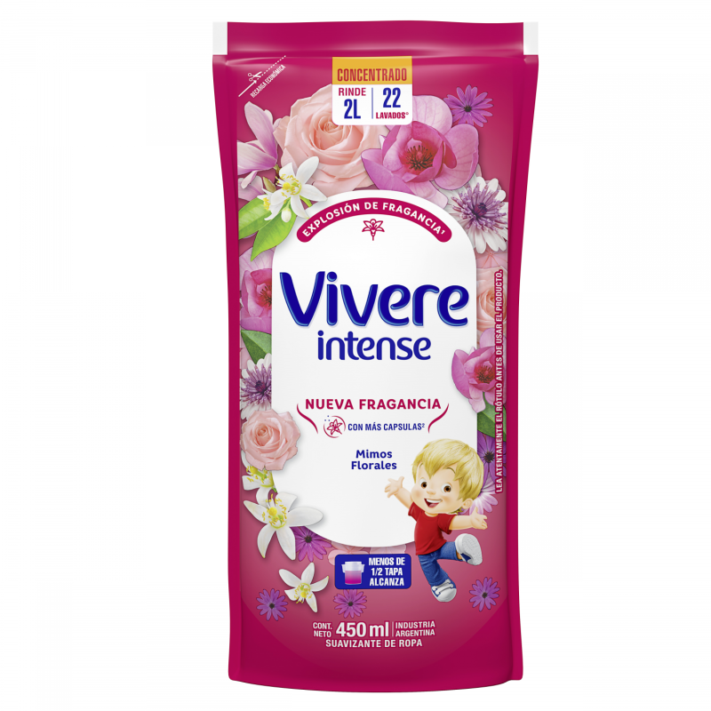 VIVERE SUAVIZANTE CONCENTRADO MIMOS 450ML