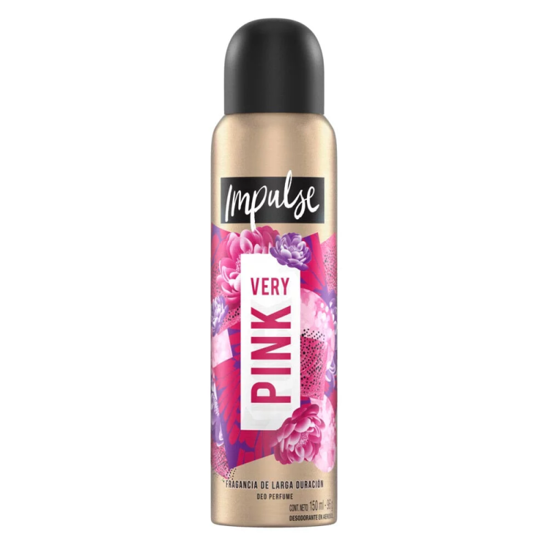 IMPULSE DESODORANTE 150ML VERY PINK