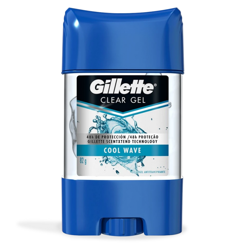 GILLETTE CLEARGEL 82G COOL WAVE