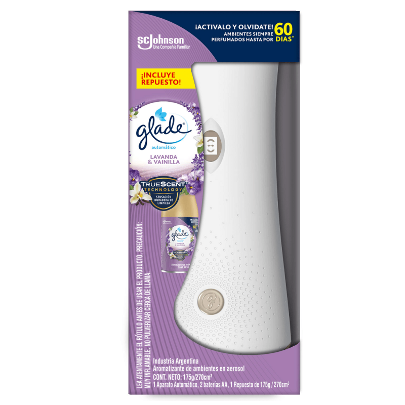 GLADE APARATO AROMATIZADOR + RTO LAVANDA