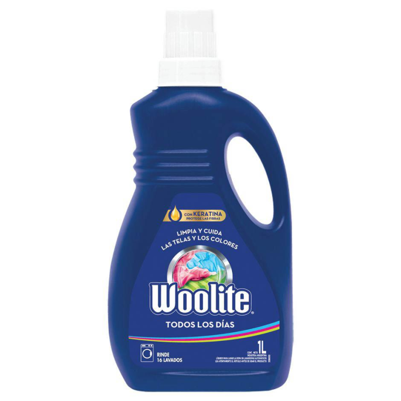 WOOLITE JABON LIQUIDO 1L TODOS LOS DIAS