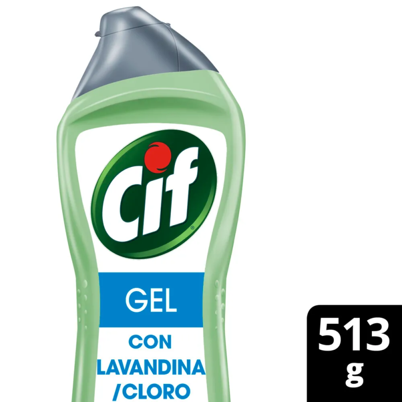 CIF LIMPIADOR GEL CON LAVANDINA 513G