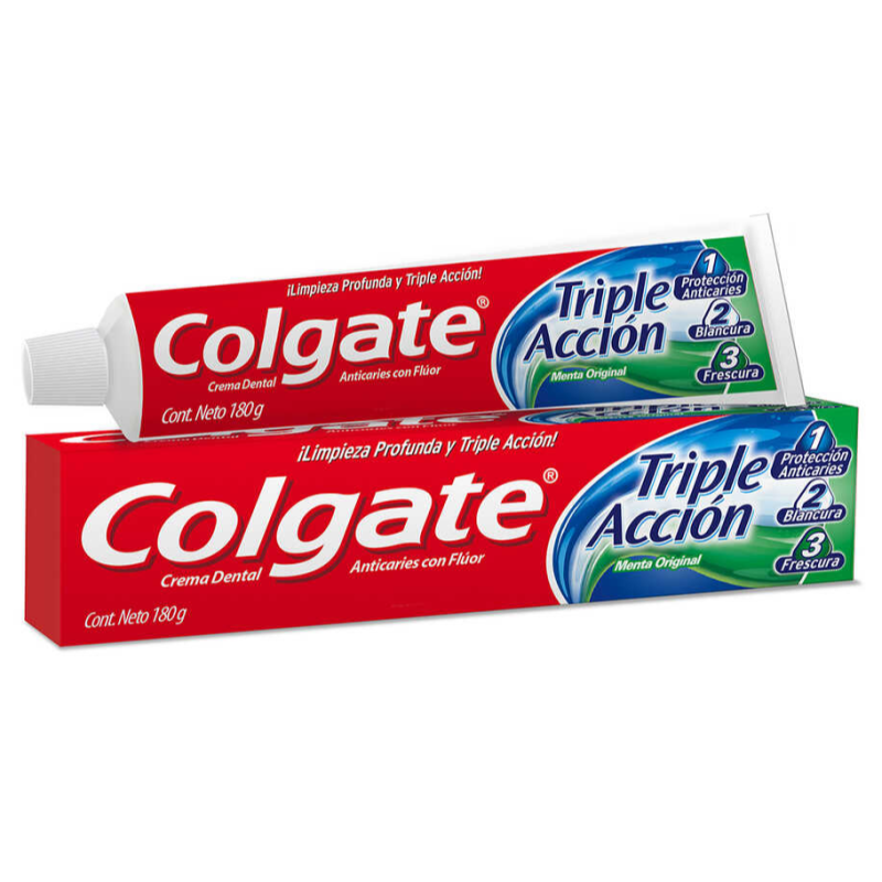 COLGATE CREMA DENTAL 180G TRIPLE ACCION