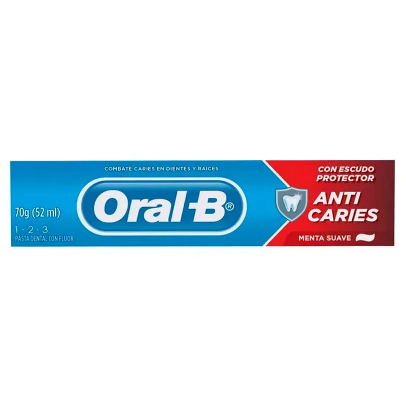 ORAL-B CREMA DENTAL 70G ANTICARIES