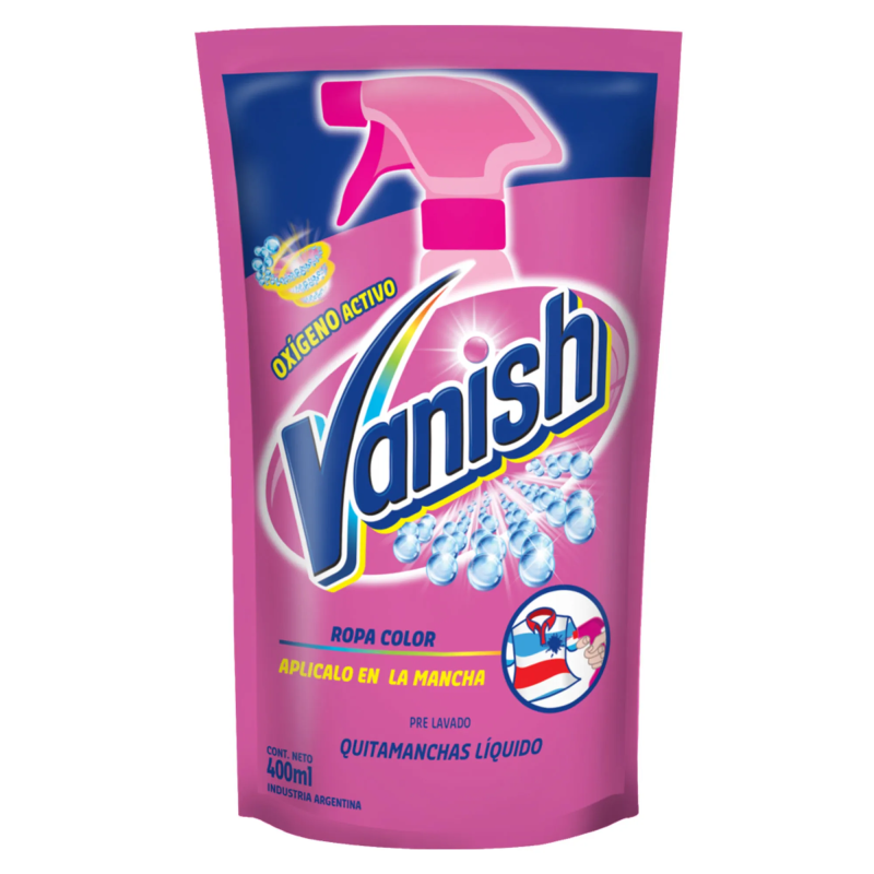VANISH QUITA MANCHAS 400ML PRE LAVADO