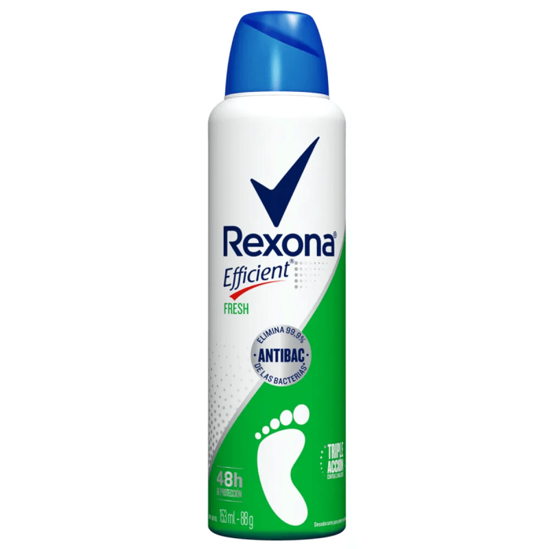 EFFICIENT DESODORANTE PIES AEROSOL 88G FRESH