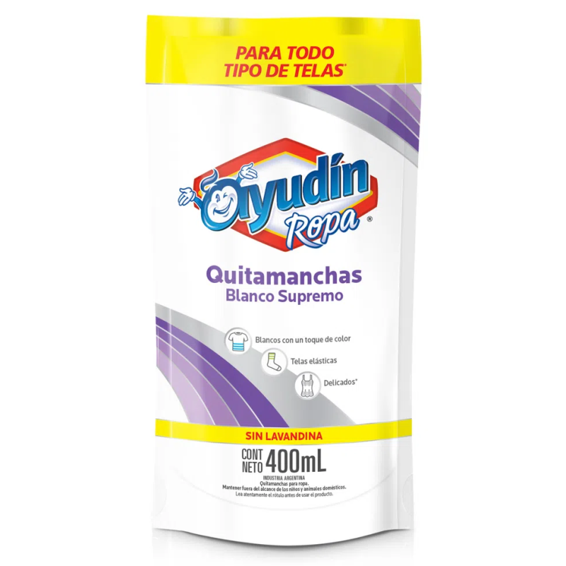 AYUDIN QUITA MANCHAS ROPA BLANCA 400ML