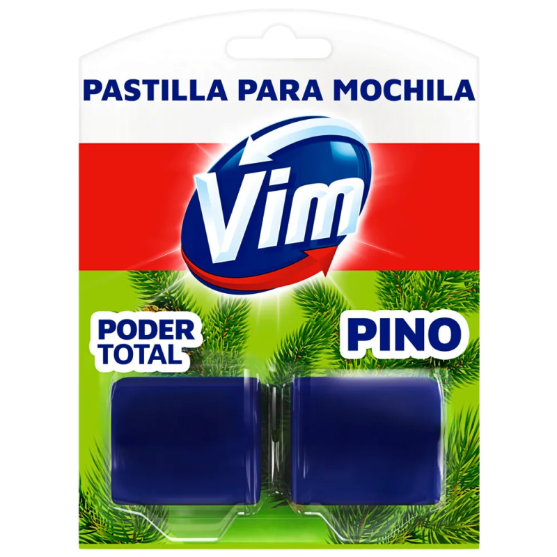 VIM BLOQUE INODORO 2U 50G PINO