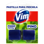 VIM BLOQUE INODORO 2U 50G PINO