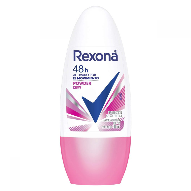 REXONA ROLL-ON 50ML (W) POWDER DRY