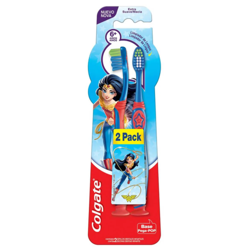 COLGATE CEPILLO DIENTES MARAVILLA + 6 AÑOS 2U