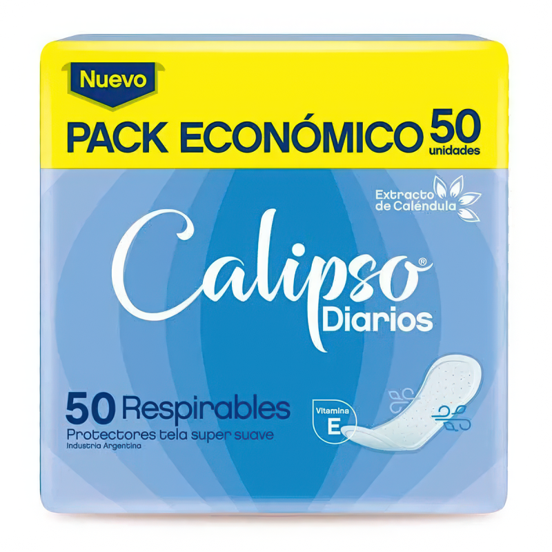 CALIPSO PROTECTORES DIARIOS 50U RESPIRABLE