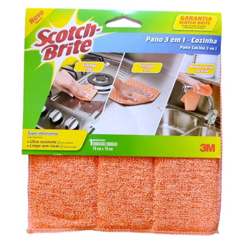 SCOTCH BRITE MICROFIBRA COCINA