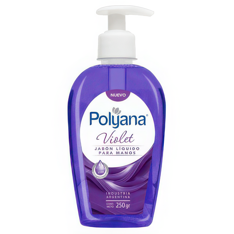 POLYANA JABON LIQUIDO 250ML VIOLET VALVULA