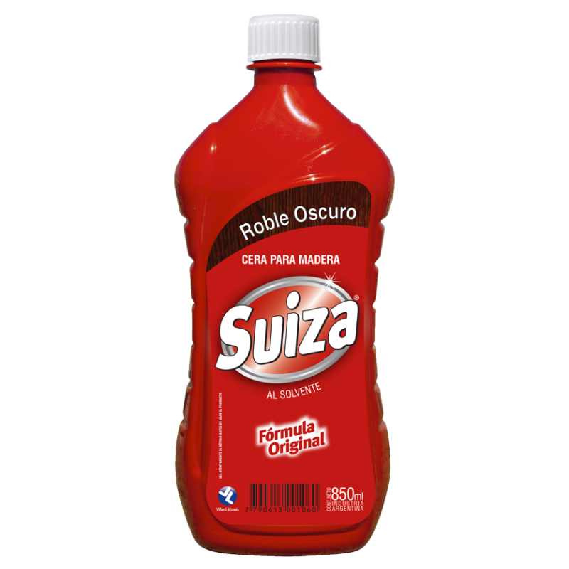 SUIZA CERA MADERA 850ML ROBLE OSCURO