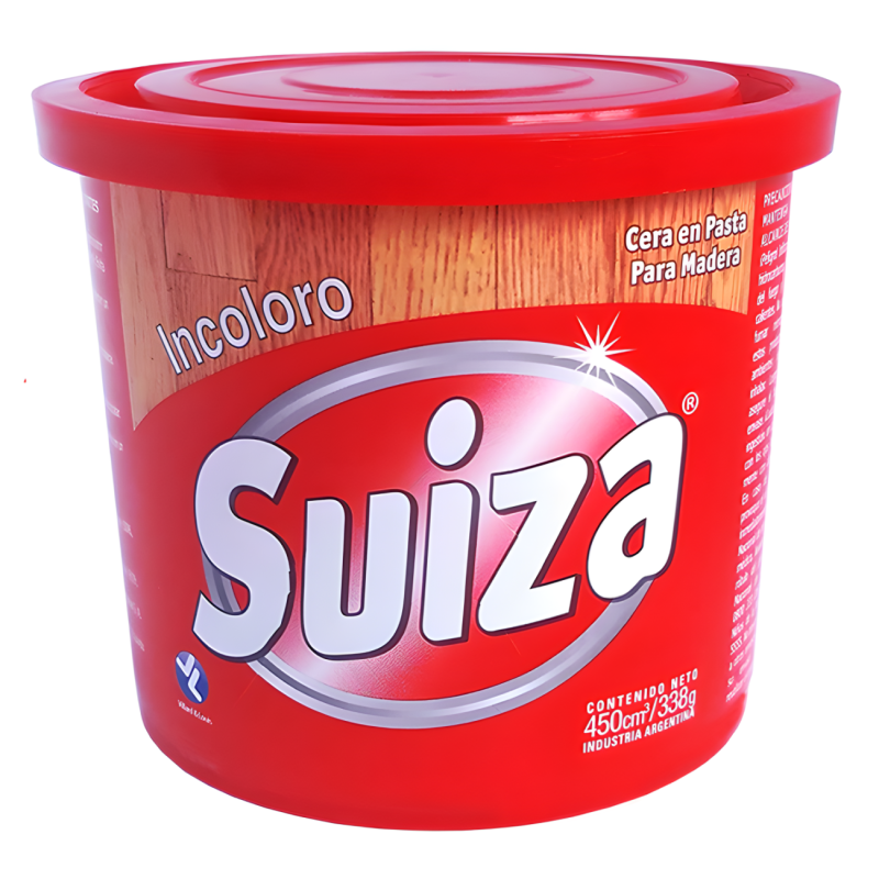 SUIZA CERA MADERA 450CM INCOLORO