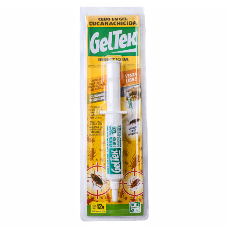 GELTEK JERINGA CUCARACHAS 12G