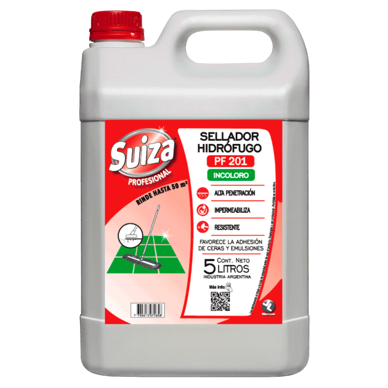 SUIZA SELLADOR HIDROFUGO 5L INCOLORO