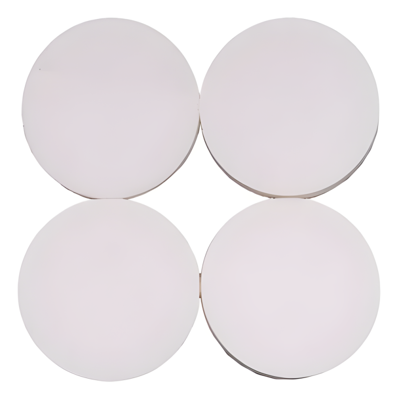 SUAVE-TOP TOPETINAS CIRCULAR BLANCAS (COD-23)