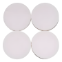 SUAVE-TOP TOPETINAS CIRCULAR BLANCAS (COD-23)