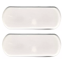 SUAVE-TOP TOPETINAS RECTANGULAR TRANSPARENTES(COD-32)