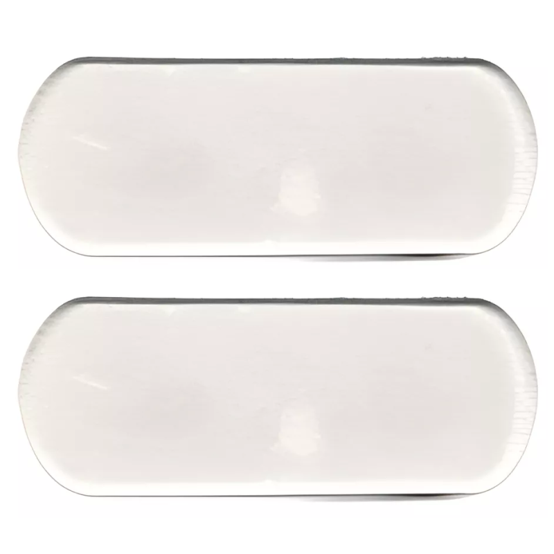 SUAVE-TOP TOPETINAS RECTANGULAR TRANSPARENTES(COD-32)