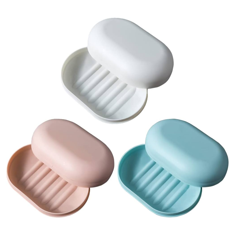 YESI JABONERA PLASTICA CON TAPA