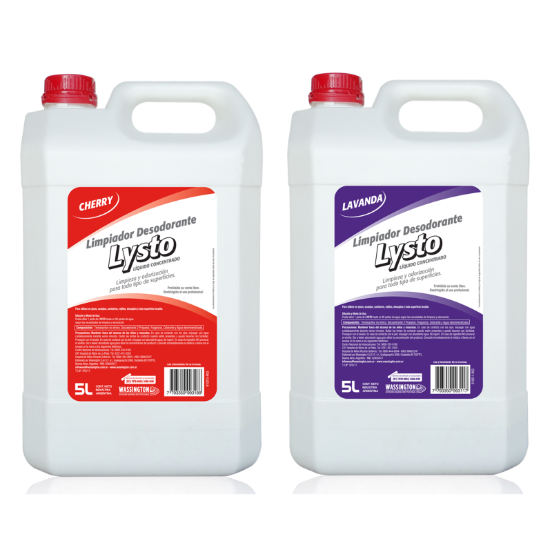 WASSINGTON LYSTO LIMPIADOR ULTRA 5L