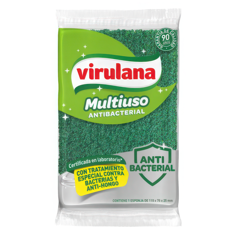 VIRULANA ESPONJA ANTIBACTERIAL MULTIUSO